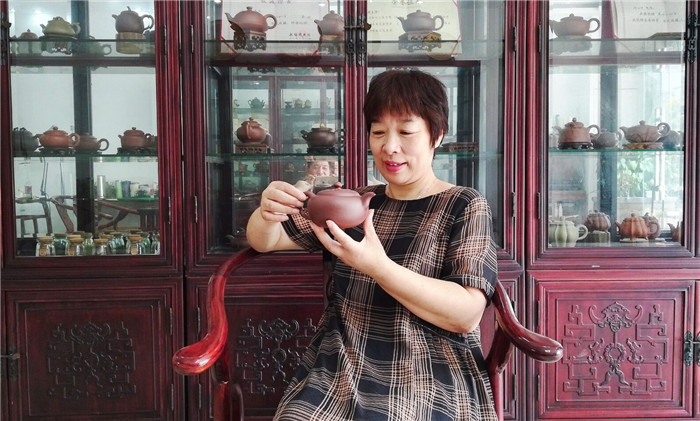 中网市场发布:宜兴帼砂馆创始人周丽华女士